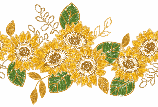 image montrant un dessin de fleurs